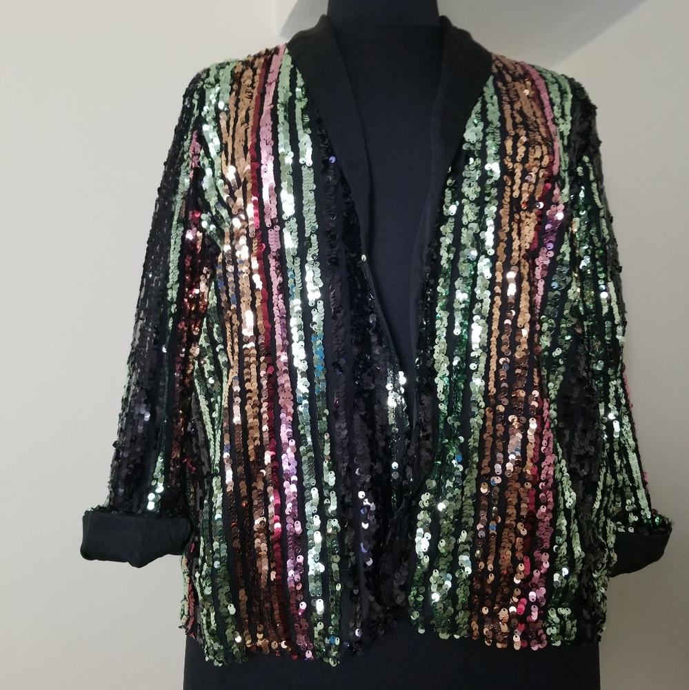 Sequined Blazer